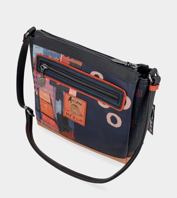 Anekke Contemporary Rectangular 3 Compartment Contemporary Borse Crossbody | KQ5289341