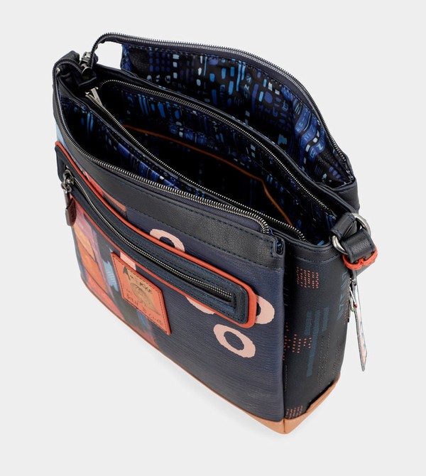 Anekke Contemporary Rectangular 3 Compartment Contemporary Borse Crossbody | KQ5289341