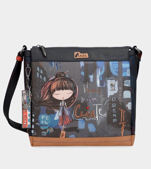 Anekke Contemporary Rectangular 3 Compartment Contemporary Borse Crossbody | KQ5289341
