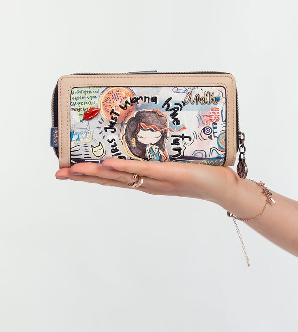 Anekke Fun & Music Large Printed Portafogli | QB4513687
