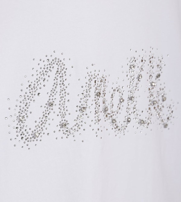 Anekke Glitter White Magliette | XA5931840