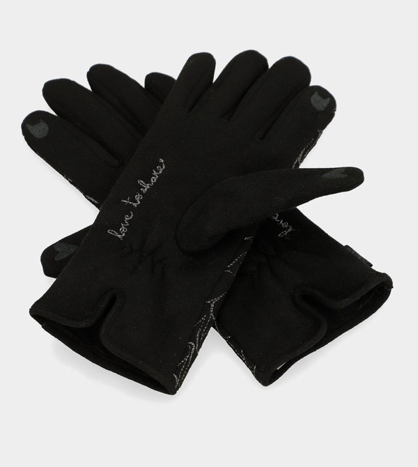 Anekke Logo Black Guanti | LF9245107