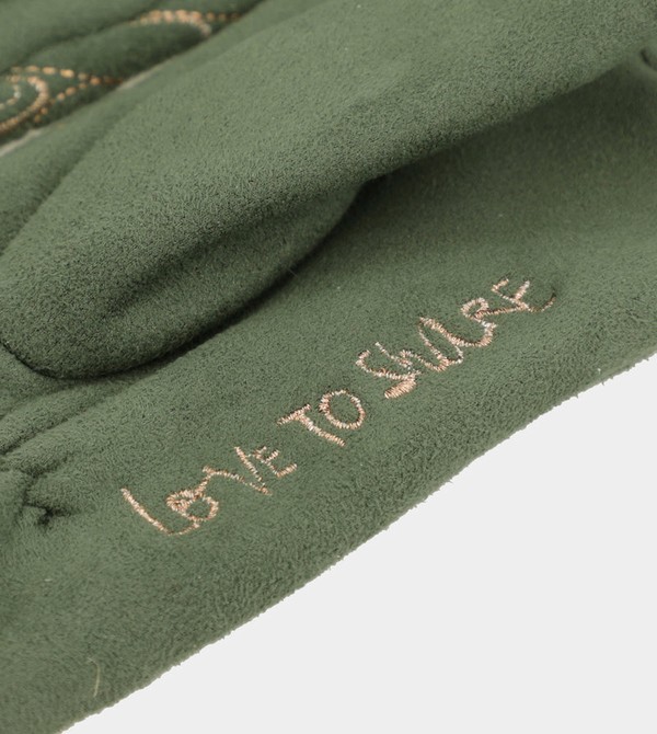 Anekke Logo Green Guanti | LN1496782