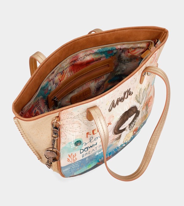 Anekke Mediterranean Oval Shopper Borse Tote | WN3569842
