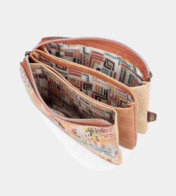 Anekke Menire Triple Compartment Coin Portafogli | YB6894725