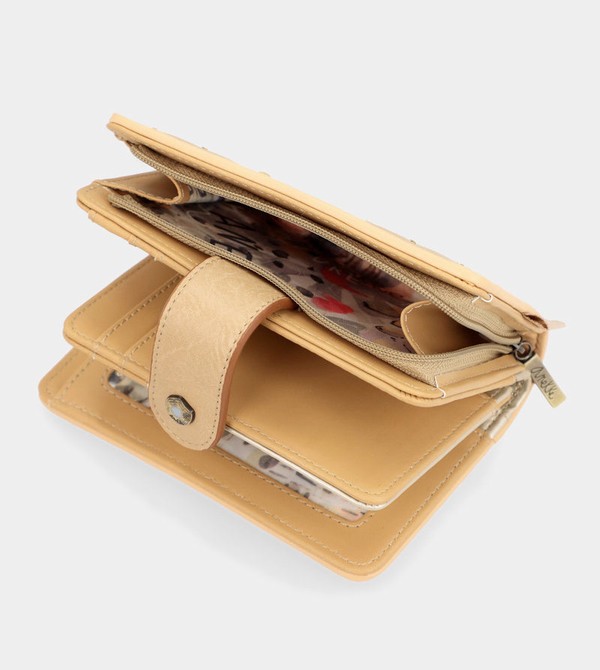 Anekke Nature Pachamama Gold Medium Rfid Portafogli | IE7398016