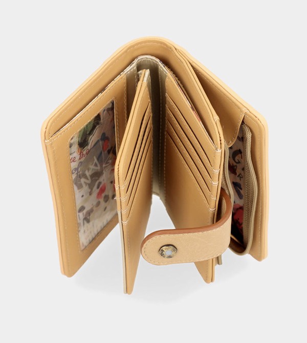 Anekke Nature Pachamama Gold Medium Rfid Portafogli | IE7398016