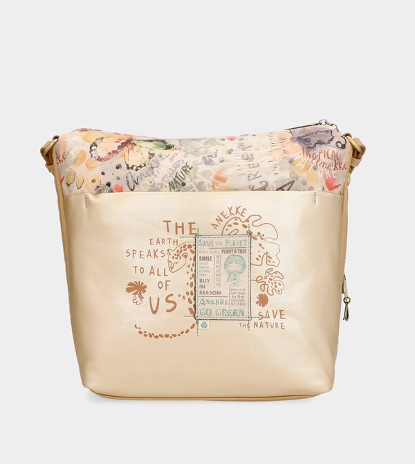 Anekke Nature Pachamama Golden Borse Crossbody | UY6891534