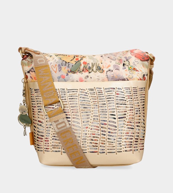 Anekke Nature Pachamama Golden Borse Crossbody | UY6891534