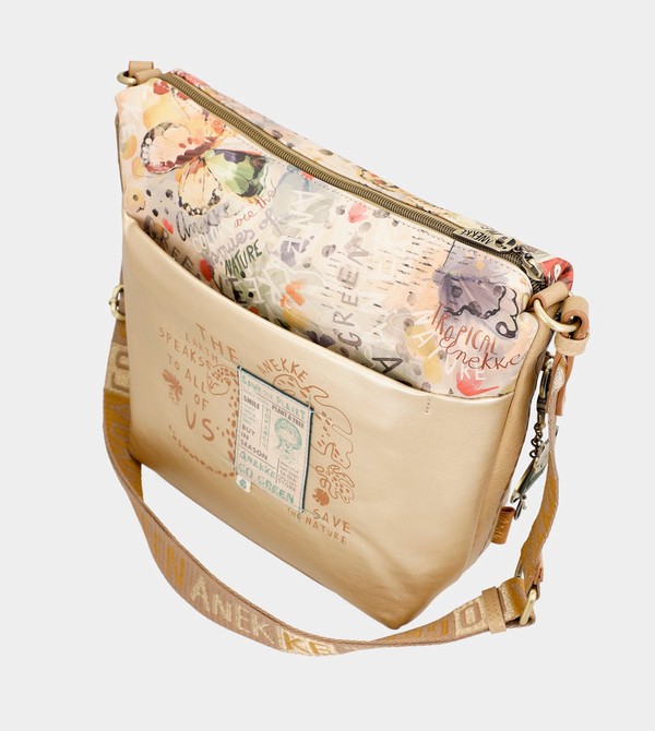 Anekke Nature Pachamama Golden Borse Crossbody | UY6891534
