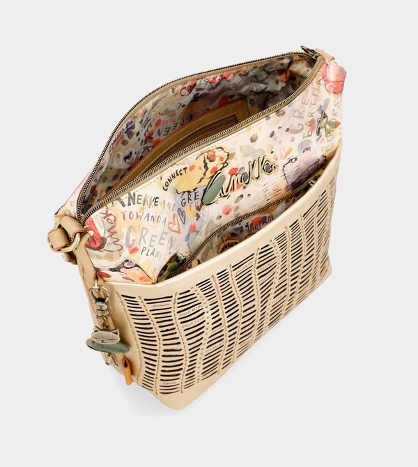 Anekke Nature Pachamama Golden Borse Crossbody | UY6891534