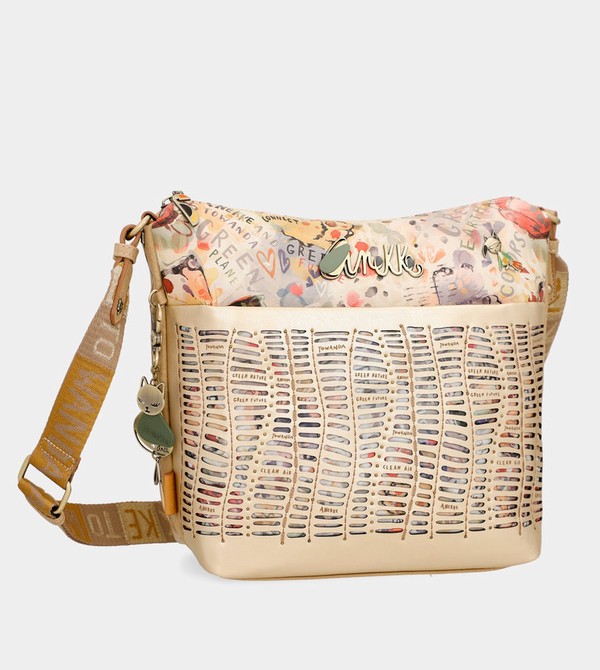 Anekke Nature Pachamama Golden Borse Crossbody | UY6891534