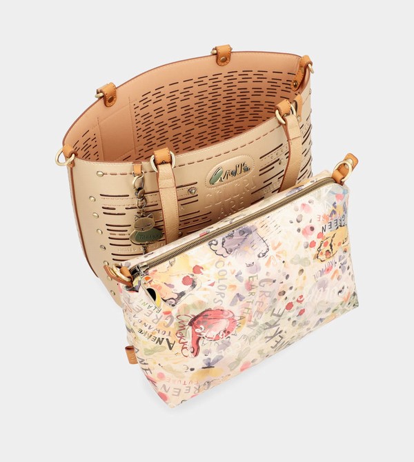 Anekke Nature Pachamama Large Golden Borse Crossbody | FB2716985