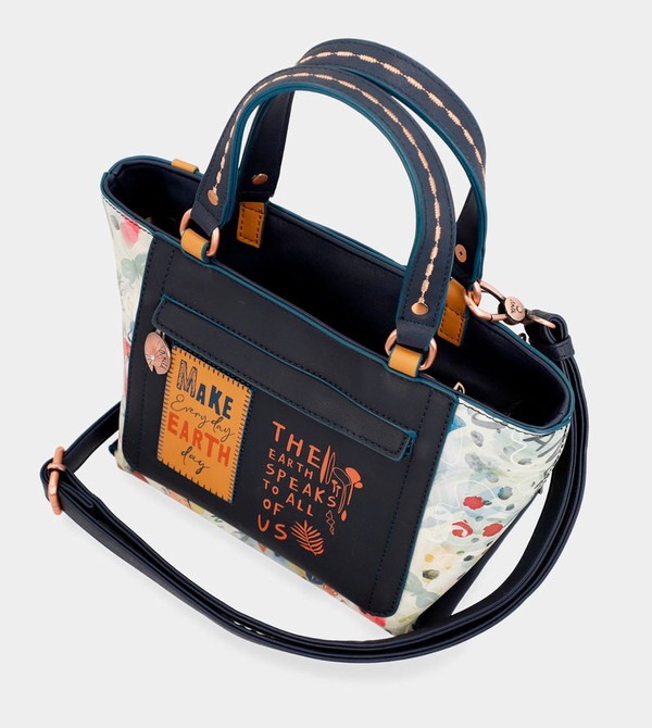 Anekke Nature Pachamama Navy Blue Borse Tote | CS0527348