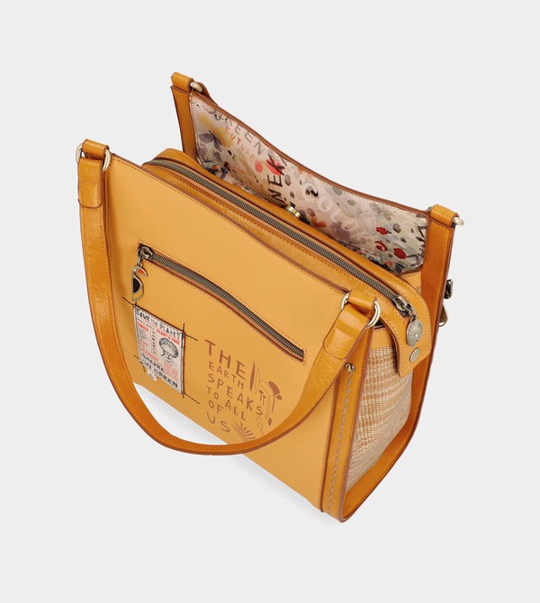 Anekke Nature Pachamama Ochre Borse Tote | IB6904731