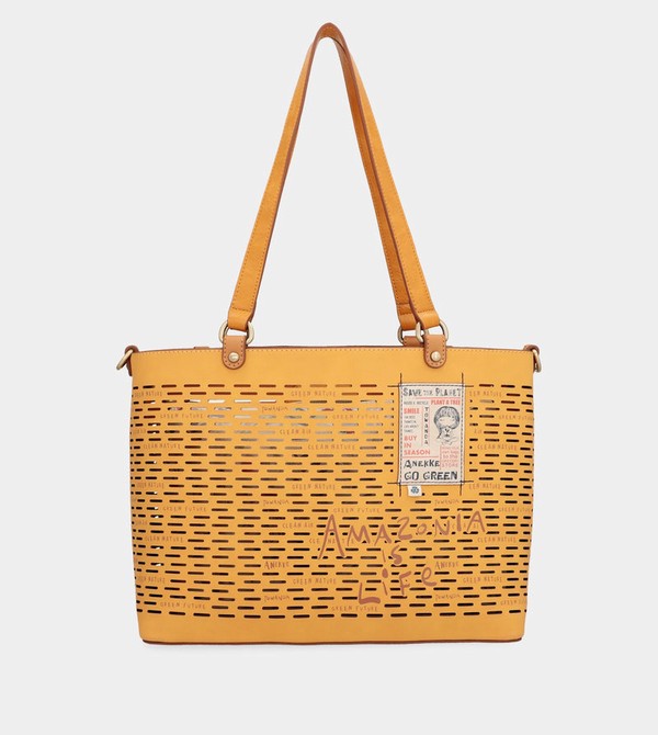 Anekke Nature Pachamama Ochre Large Borse Crossbody | HZ0831976