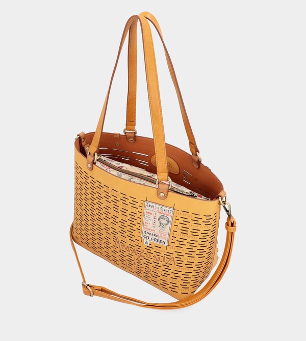 Anekke Nature Pachamama Ochre Large Borse Crossbody | HZ0831976