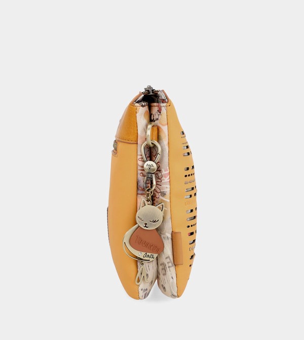 Anekke Nature Pachamama Ochre With Two Compartments Borse Crossbody | QU8476092