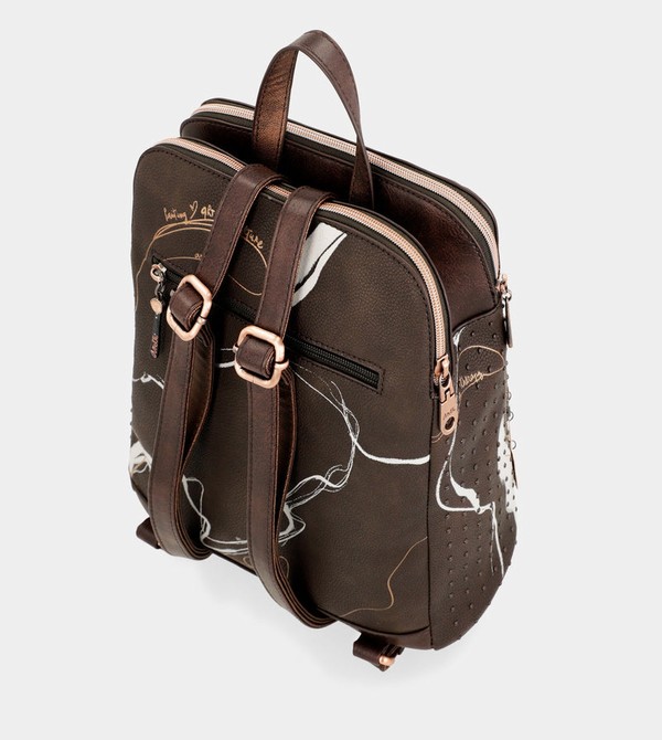 Anekke Nature Shodō 2 Compartment Brown Zaini | XP5267891