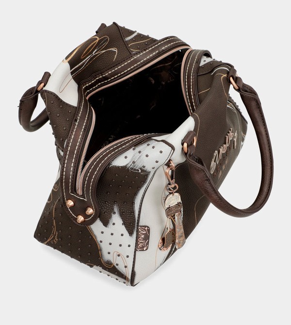 Anekke Nature Shodō Brown 2-handle Borsa a Mano | ZI0796543