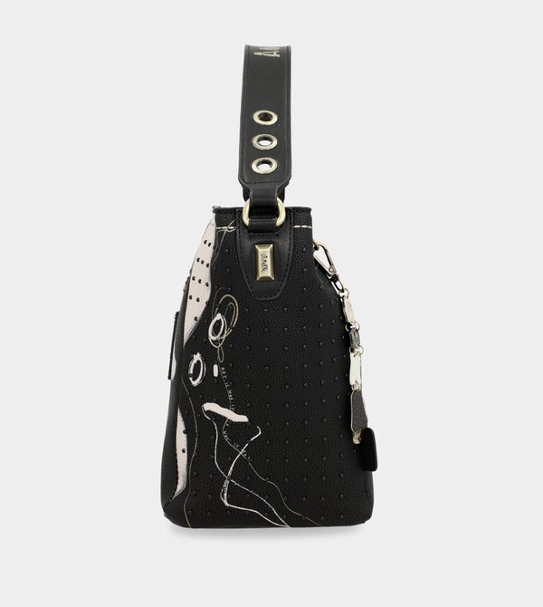 Anekke Nature Shodō Medium Black Borse Crossbody | WI1628759