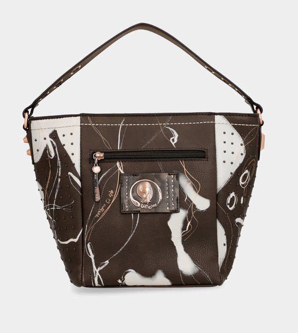 Anekke Nature Shodō Medium Brown Borsa a Mano | TB7418305