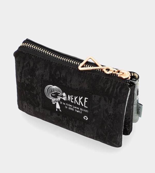 Anekke Nature Woods Triple Compartment Coin Portafogli | PO1309754