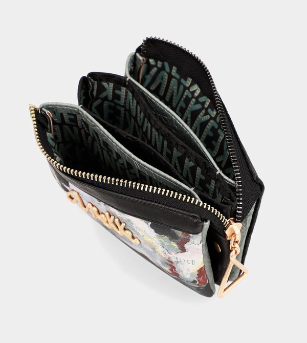 Anekke Nature Woods Triple Compartment Coin Portafogli | PO1309754