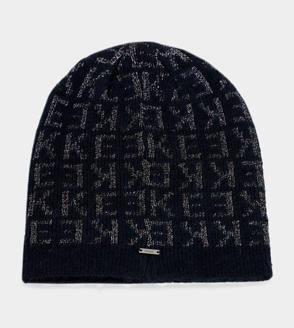 Anekke Navy Blue Contemporary Knit Cappelli | HA1273564