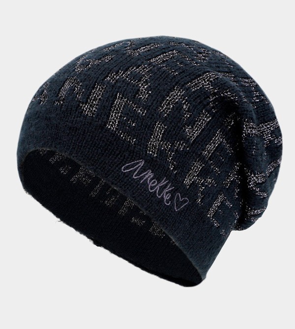 Anekke Navy Blue Contemporary Knit Cappelli | HA1273564