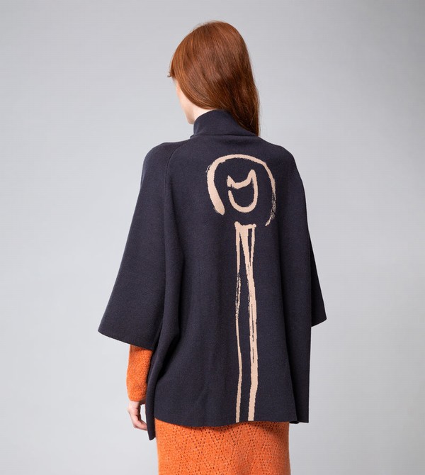 Anekke Navy Blue Shodō Giacche | AB4721680