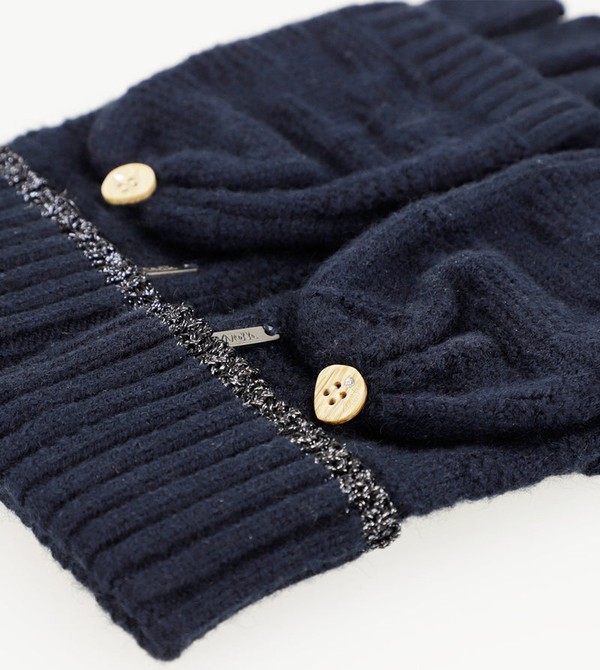 Anekke Navy Mittens Guanti | CO6781243