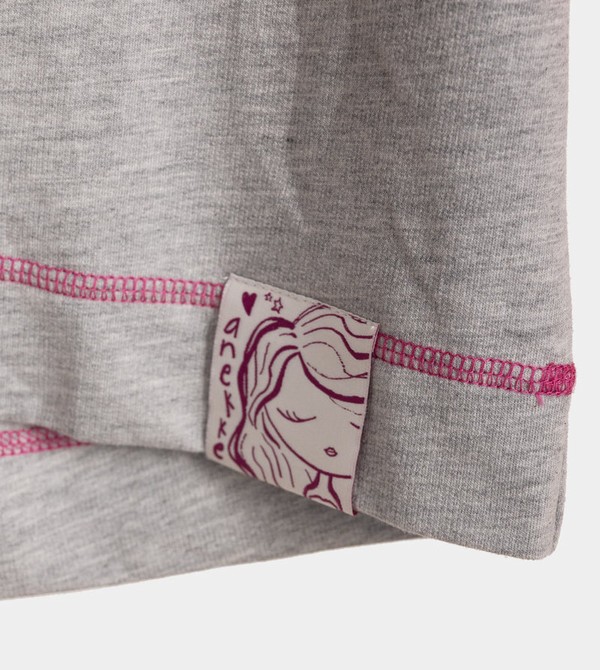 Anekke Passion Grey Sleeveless Felpe | IJ3654917