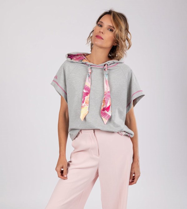 Anekke Passion Grey Sleeveless Felpe | IJ3654917