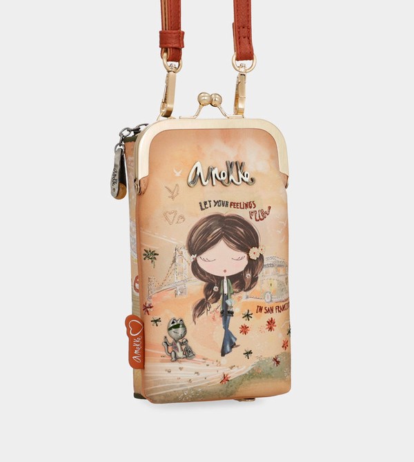 Anekke Peace & Love Camel 3-in-1 Rfid Borse Crossbody | DV4736280