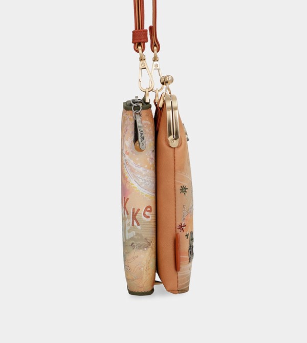 Anekke Peace & Love Camel 3-in-1 Rfid Borse Crossbody | DV4736280