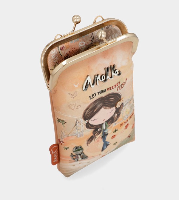 Anekke Peace & Love Camel 3-in-1 Rfid Borse Crossbody | DV4736280