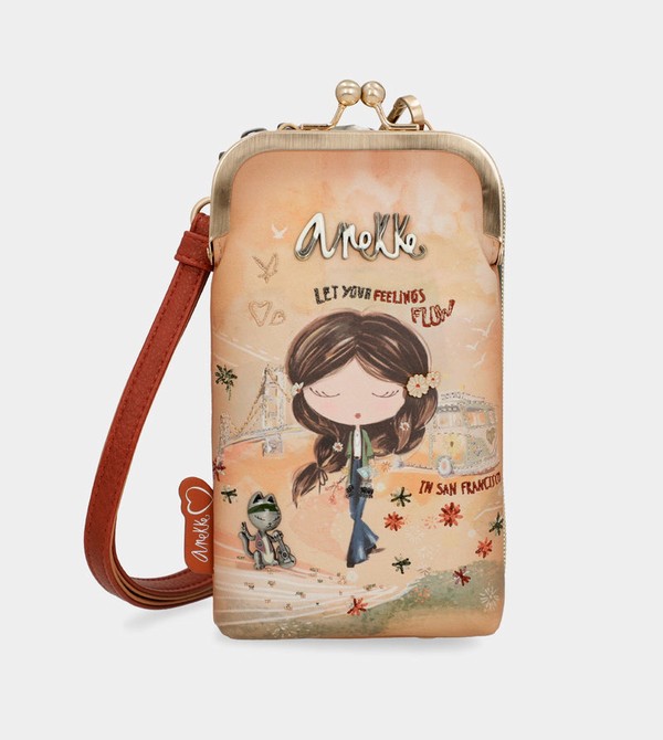 Anekke Peace & Love Camel 3-in-1 Rfid Borse Crossbody | DV4736280