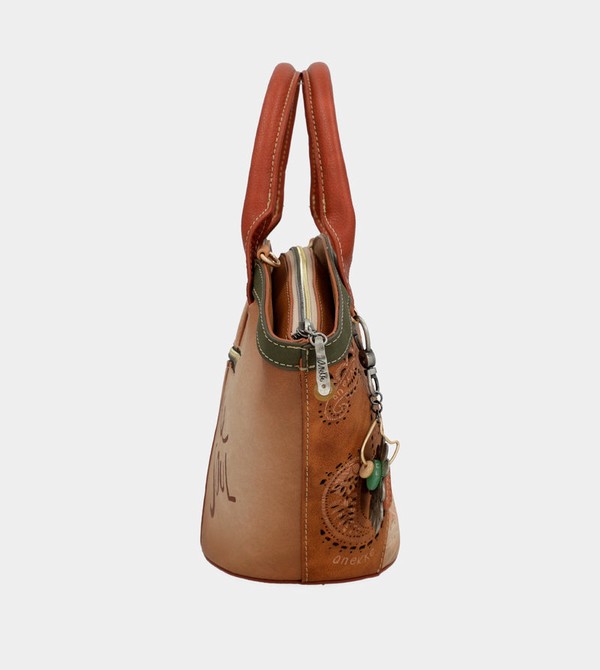 Anekke Peace & Love Camel Basket Borse Crossbody | UF9025468