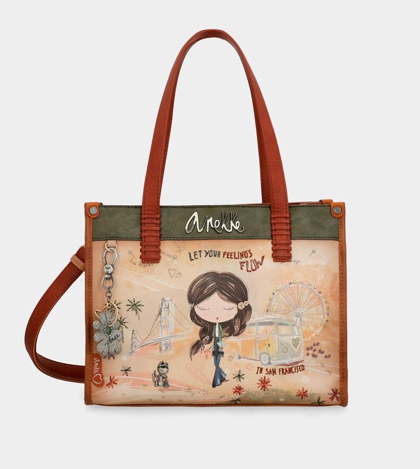 Anekke Peace & Love Camel Borse Crossbody | YD2109765