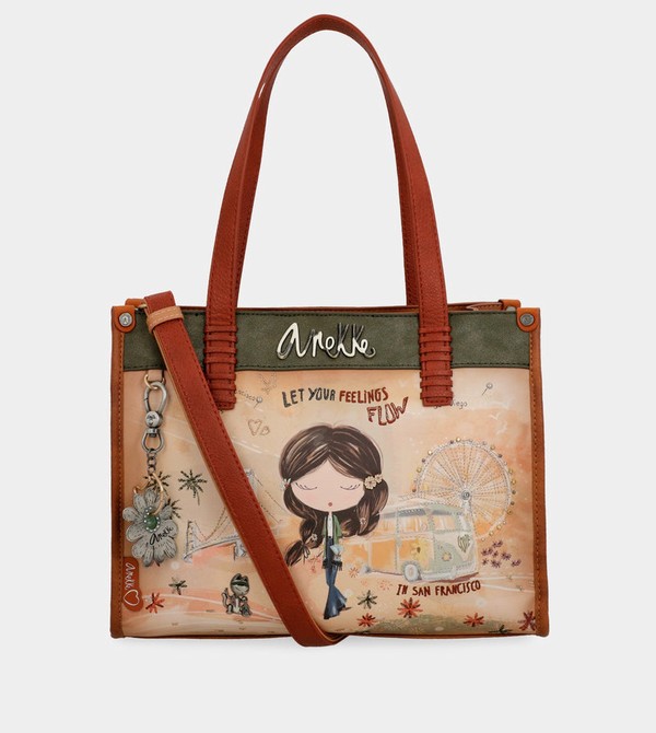 Anekke Peace & Love Camel Borse Crossbody | YD2109765