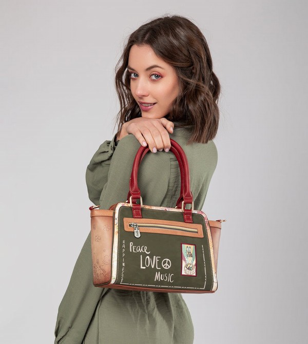 Anekke Peace & Love Camel Bowling Borse A Tracolla | HY5928364