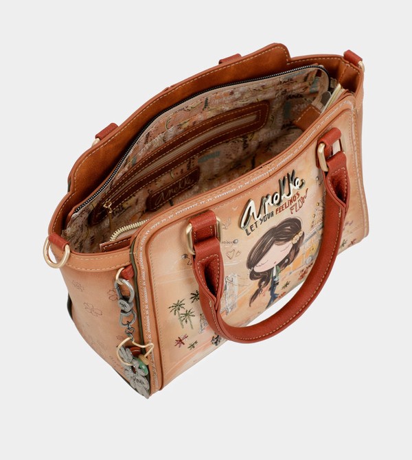 Anekke Peace & Love Camel Bowling Borse Tote | BA2017948