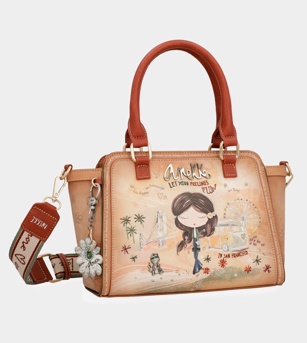 Anekke Peace & Love Camel Bowling Borse Tote | BA2017948