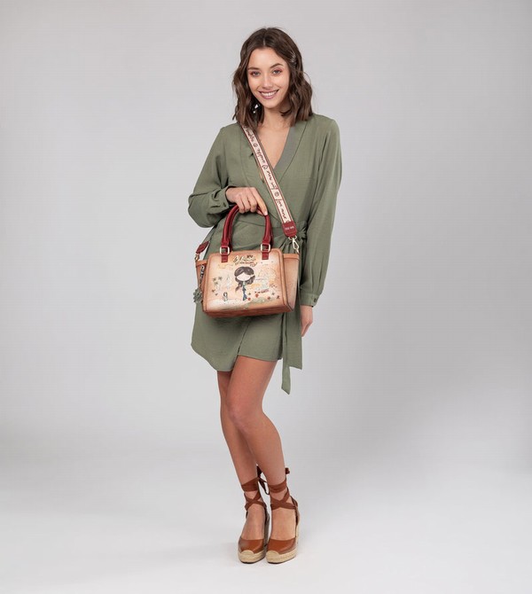 Anekke Peace & Love Camel Bowling Borse Tote | BA2017948