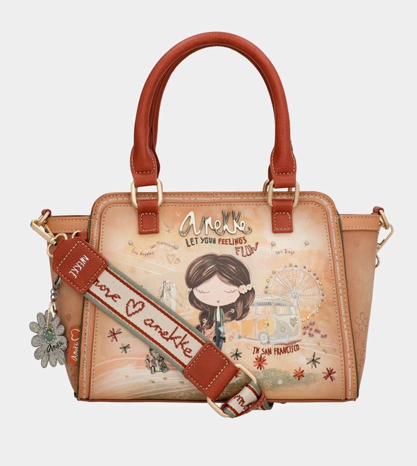 Anekke Peace & Love Camel Bowling Borse Tote | BA2017948