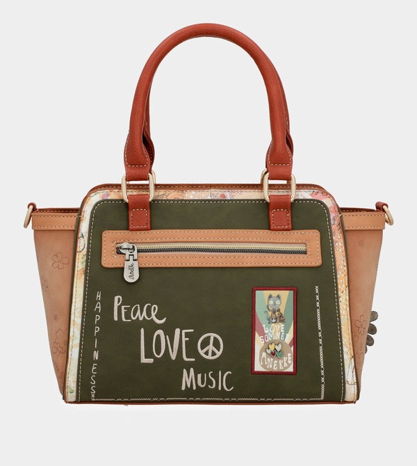 Anekke Peace & Love Camel Bowling Borse Tote | BA2017948
