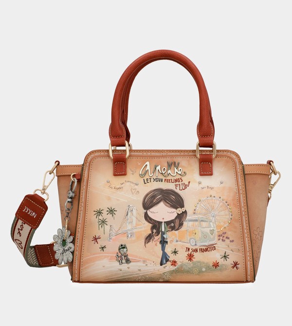Anekke Peace & Love Camel Bowling Borse Tote | BA2017948