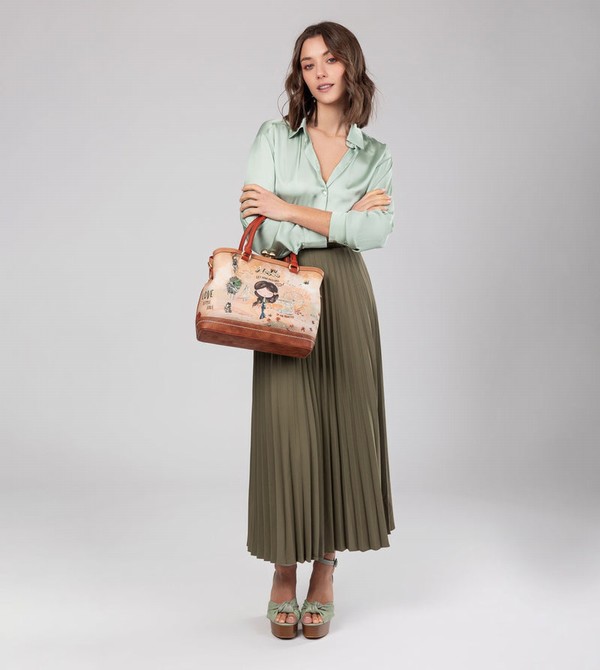 Anekke Peace & Love Camel Kiss Clasp Borse Crossbody | DE4376851