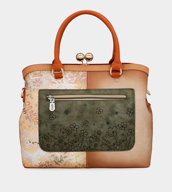 Anekke Peace & Love Camel Kiss Clasp Borse Crossbody | DE4376851